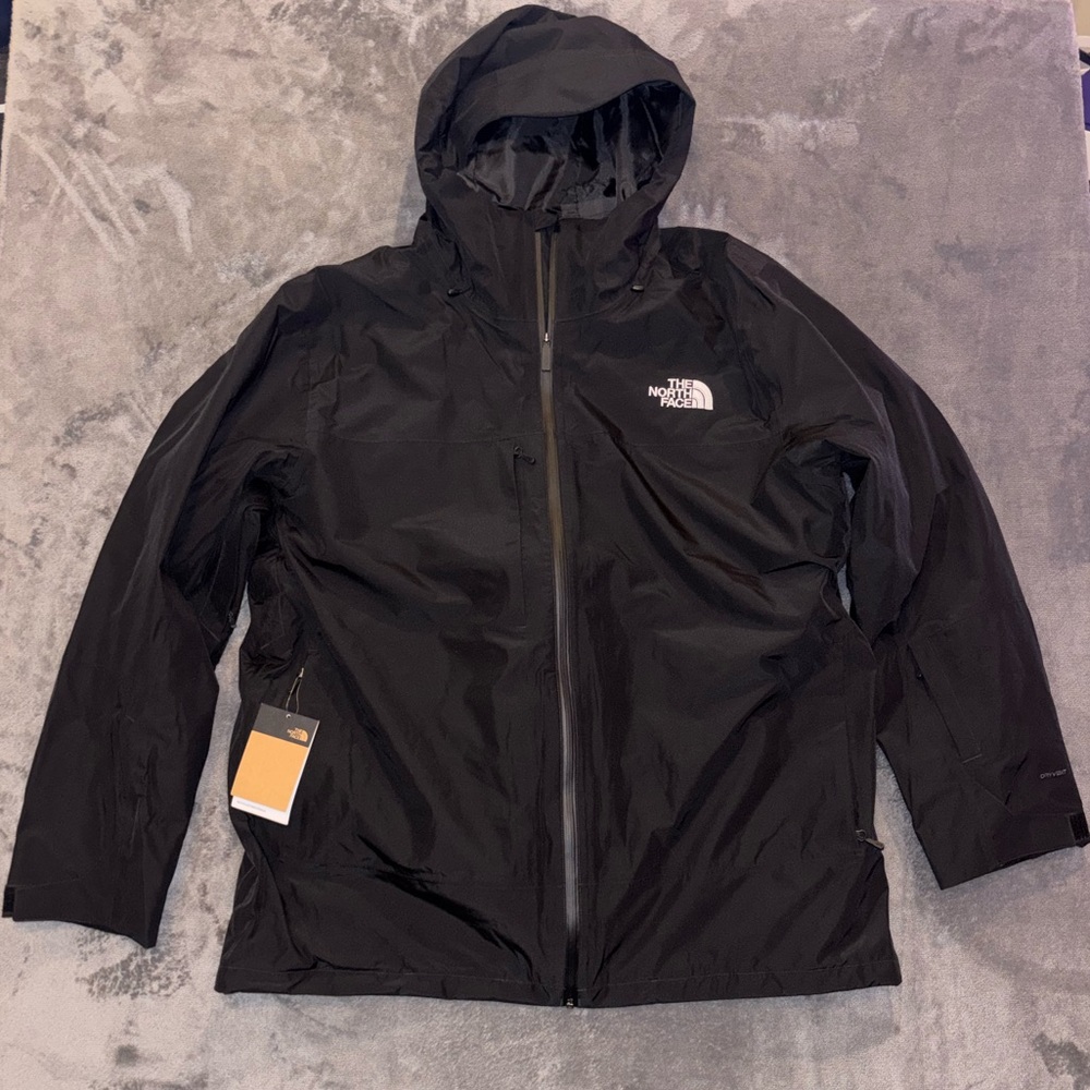 The North Face Men’s ThermoBall Eco Snow TriClimate 3 In 1 Black Jacket Size XXL